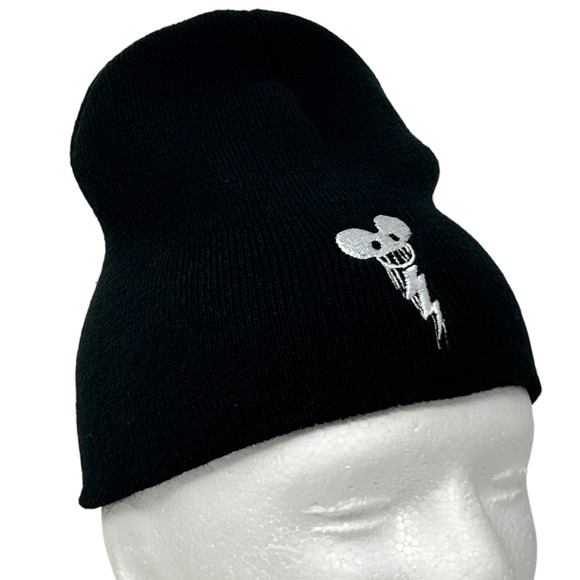 Deadmau5 x World of Tanks Blitz Beanie Winter Hat Toque WoT WoTB DJ EDM Black - Picture 1 of 9